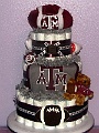 Texas A-M-Diaper-Cake